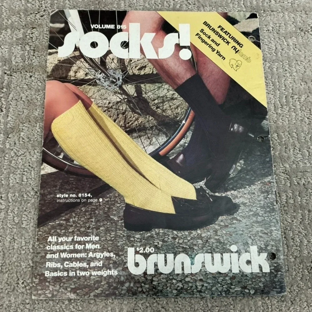 Lot 3 Vintage Knitting Crochet Pattern Books Retro Socks Slippers Leg Warmers